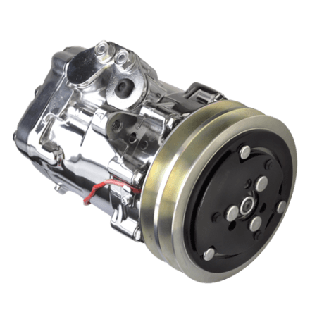 Billet Specialties 12065 - A/C Compressor V-Belt SD-7 Polished