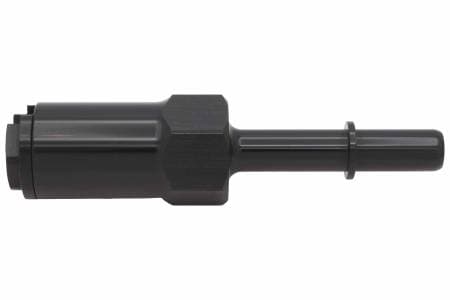 ICT Billet AN811-02B - LS 3/8 EFI Quick Connect Gauge Adapter Fitting w/ 1/8" NPT - Nitrous Fuel Supply