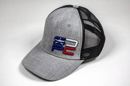 SDPC Gray and Black Mesh Hat
