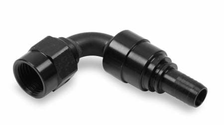 Earls Performance Plumbing EAR689912ERL - 12AN 90 Deg. Ultrapro Crimp-On Swivel Hos
