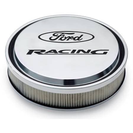 Ford Performance 302-383 - "Ford Racing" Slant Edge Air Cleaner Polished