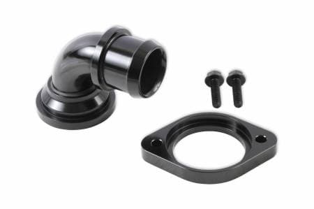 Holley 97-341 - Water Neck - Swivel 90 Degree Angle - Black