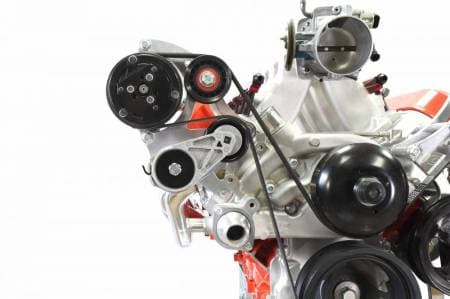 ICT Billet 551472LS0-3 - LS Truck Sanden 7176 SD7 A/C Air Conditioner Compressor Bracket