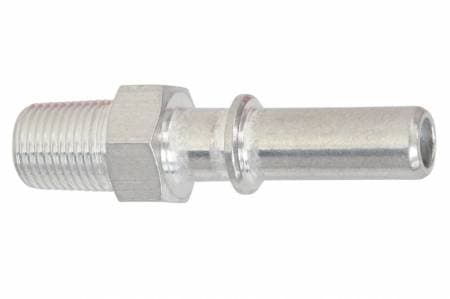 ICT Billet 551934-125NP - Purge Solenoid / Evap Quick Connector Fitting 1/8" NPT LSA LT4 Supercharger Hose