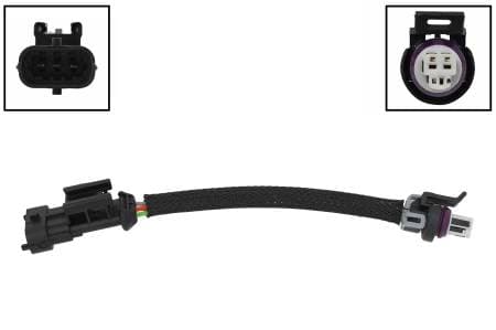 ICT Billet WAMAP41-6 - LS Gen 4 MAP Sensor Vehicle Harness to Pressure Transducer- 6" Wire Adapter Harness