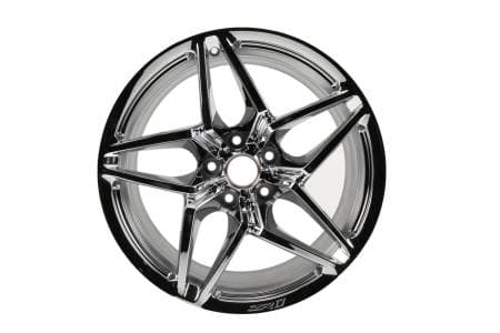 Genuine GM Parts 23249227 - C7 ZR1 19x10.5-Inch Chrome Aluminum Wheel
