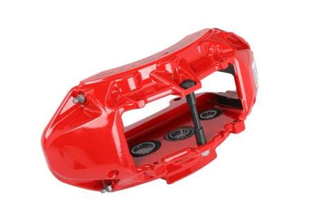 Genuine GM Parts 84200796 - Red Front Passenger Side Disc Brake Caliper Assembly